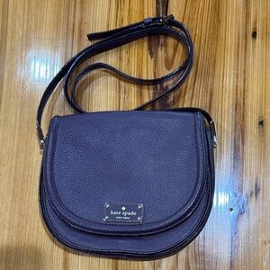 Kate Spade Dark Purple Crossbody Bag